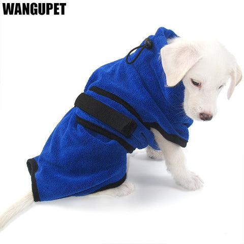 dog bathrobe Superfine fiber towel Quickly drying towel