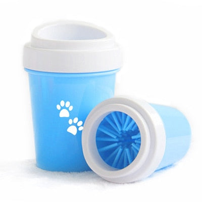 Dog  Washer Portable Pet Cat Dirty Paw Cleaning Cup